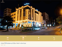 Tablet Screenshot of hotelprresidency.com